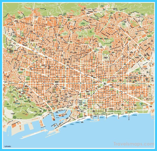 Barcelona Public Transport Map Pdf