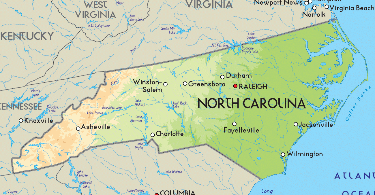 Map Of Charlotte North Carolina Travelsmaps Com - vrogue.co