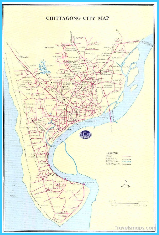 Map of Chittagong - TravelsMaps.Com