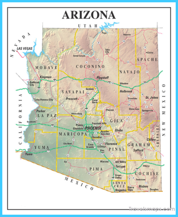 Map Of Gilbert Town Arizona Travelsmapscom 4184