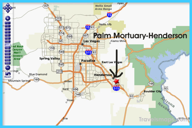 Map of Henderson Nevada - TravelsMaps.Com