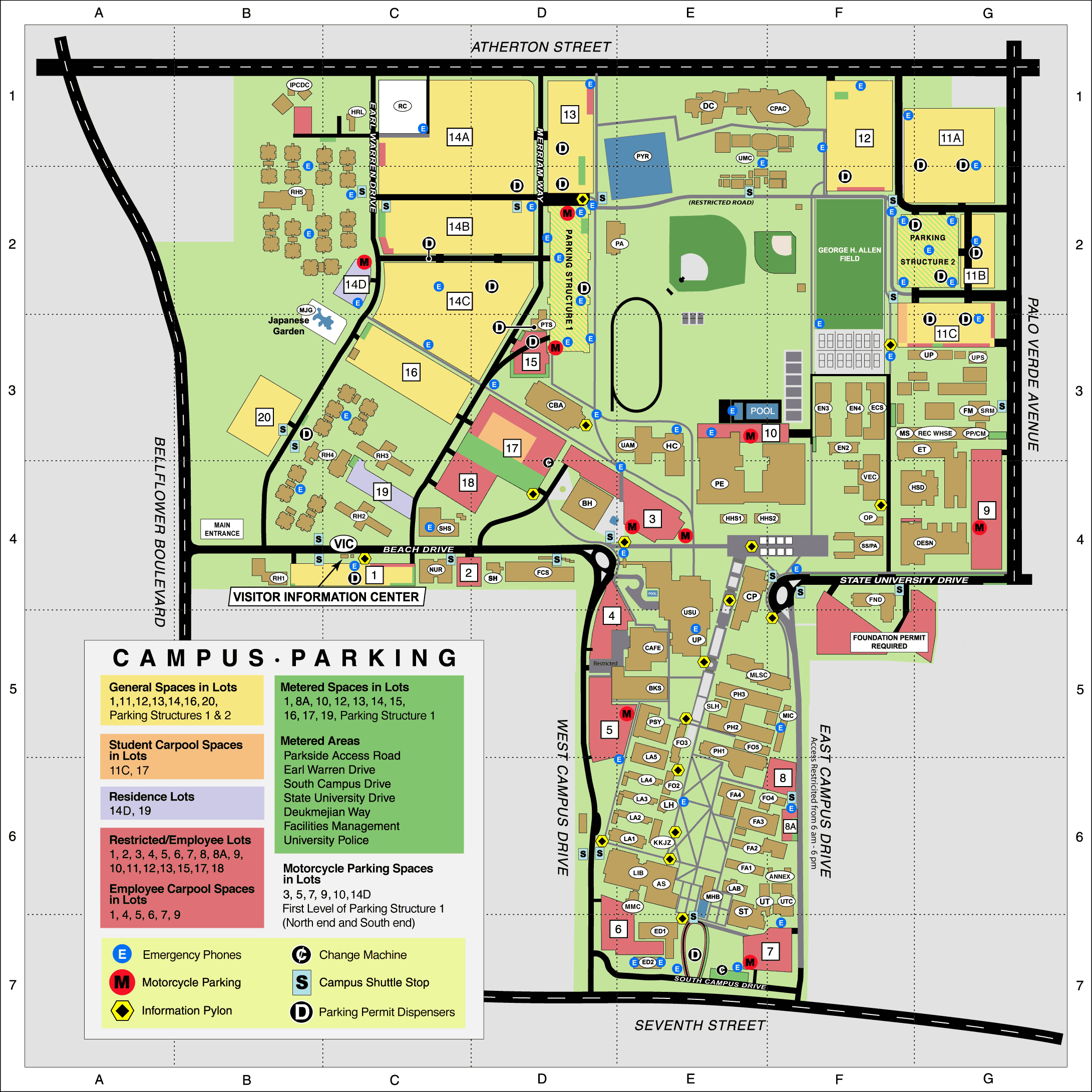 Long Beach California Map Topographic Map of Usa with States