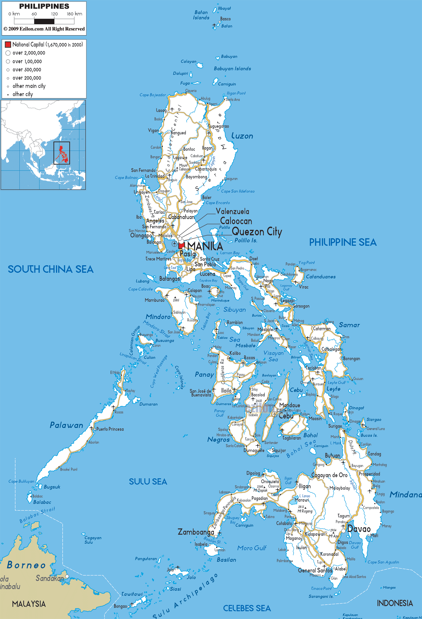 Map of Philippines