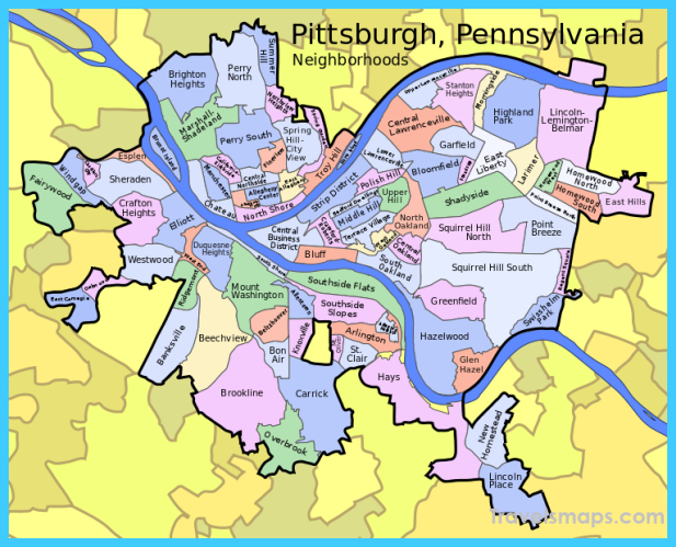 Zip Code Map Pittsburgh Pa Area Map Of World