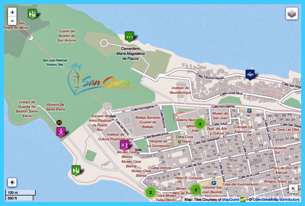 san juan puerto rico map pdf