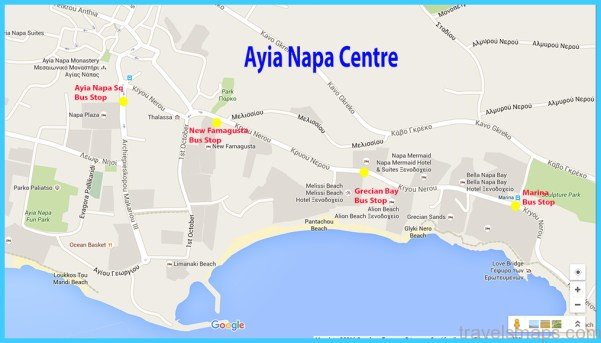 Map Of Ayia Napa 10 