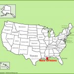 new orleans map and travel guide new orleans location on the us map
