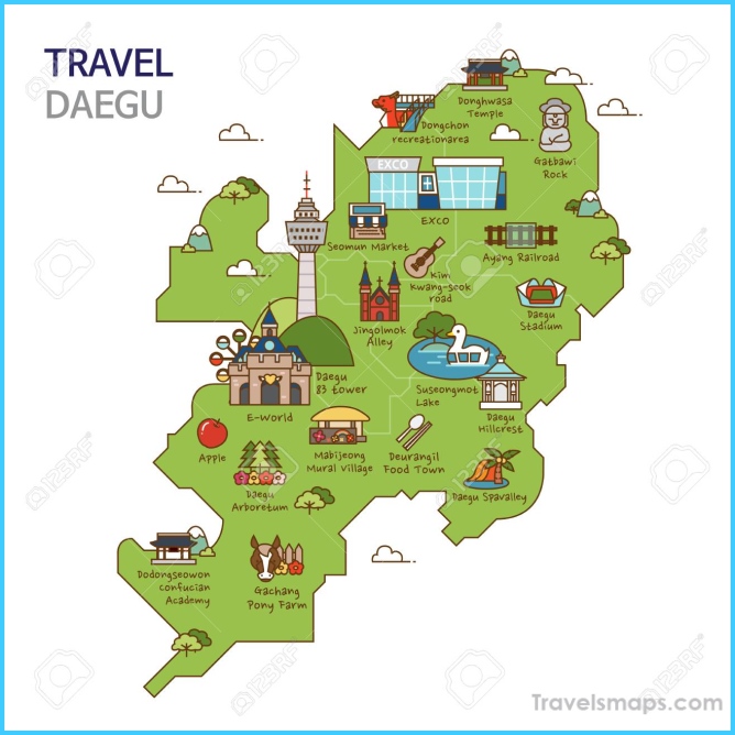 Where Is Daegu Korea South Daegu Korea South Map Map Of Daegu