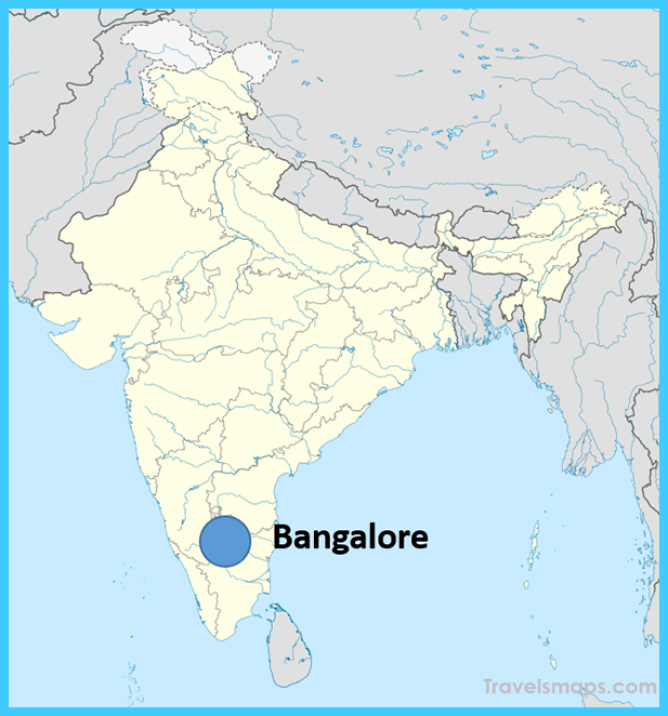 Where Is Bangalore India Bangalore India Map Map Of Bangalore India 10 
