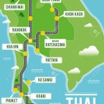map of thailand travel to thailand