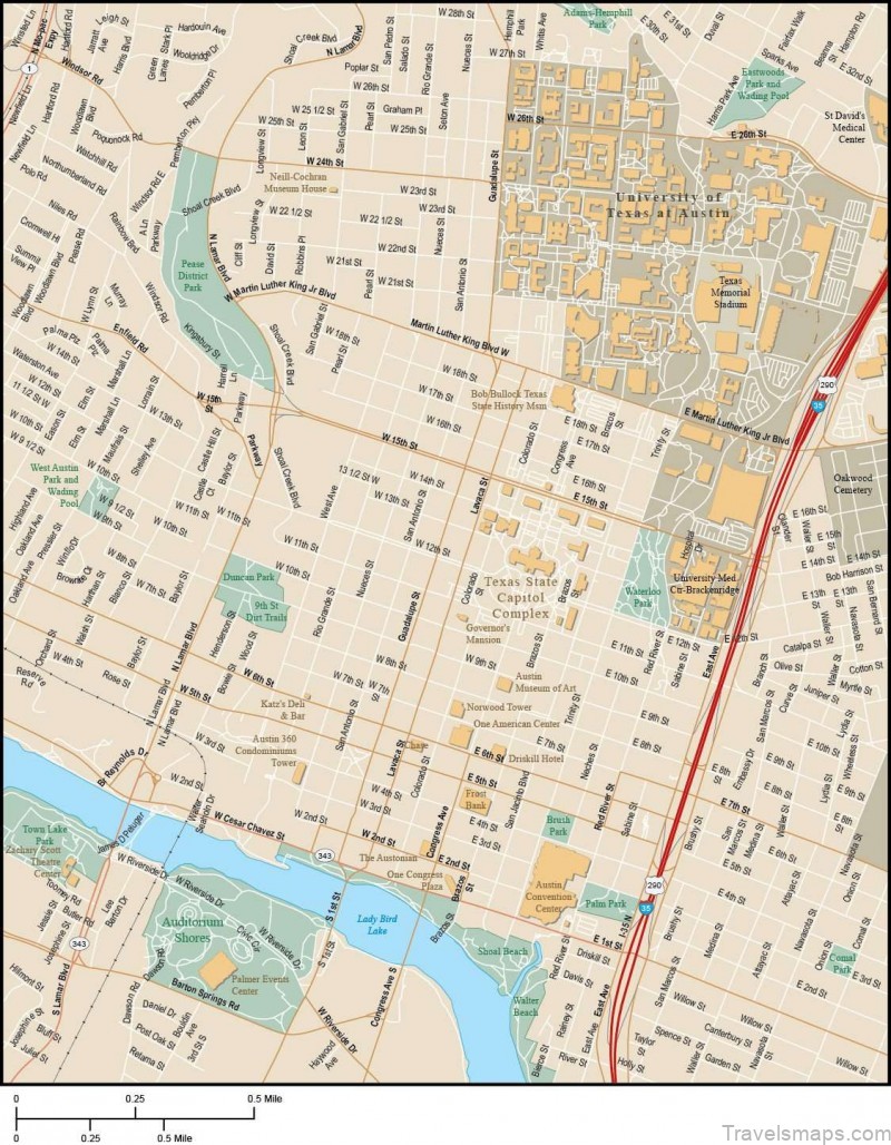 austin map free