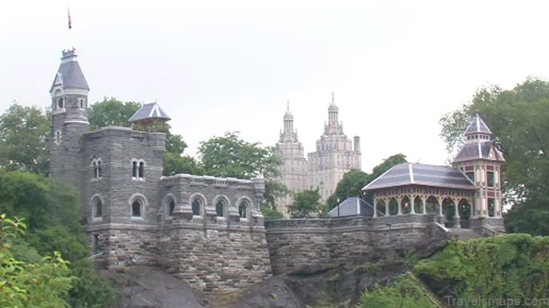 map of the belvedere castles 1