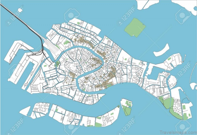 map of venice venice guide