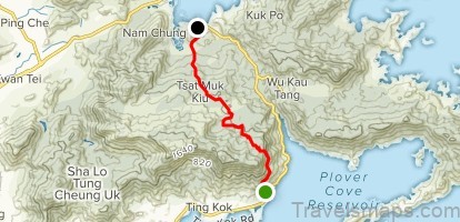 map of hong kong brides pool at plover cove country park 6