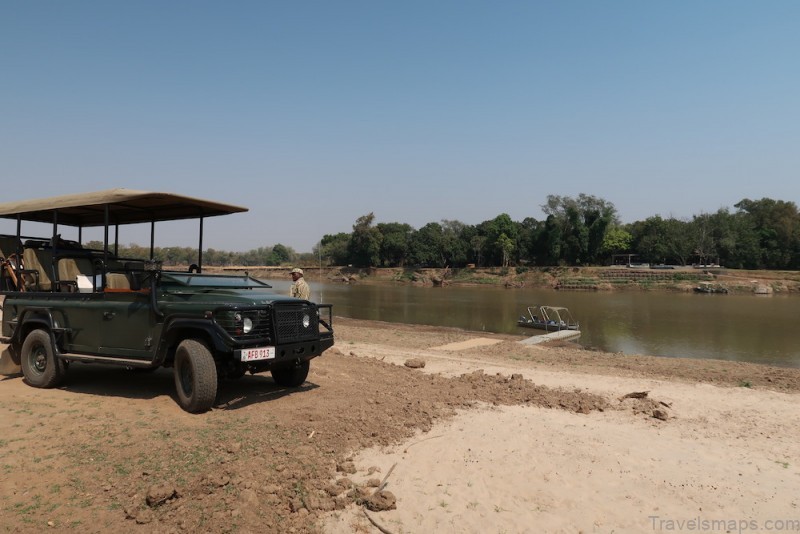 luxury safari time tide chinzombo zambia africa map of zambia africa 8
