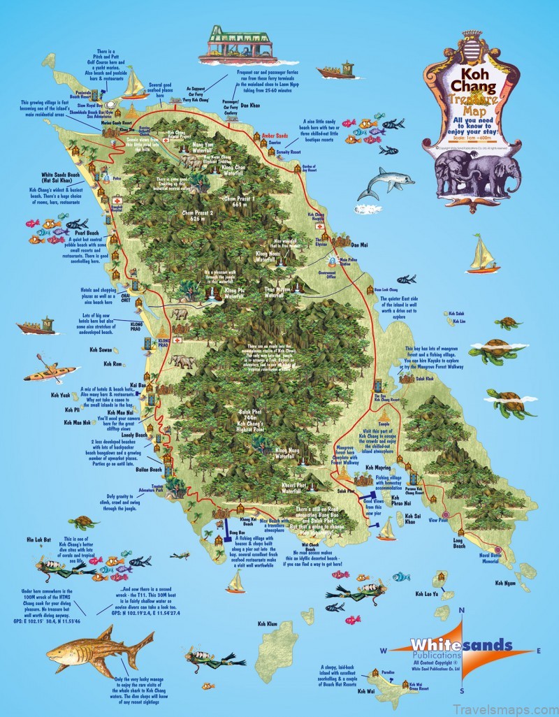 map of koh kood thailand soneva kiri thailand 12
