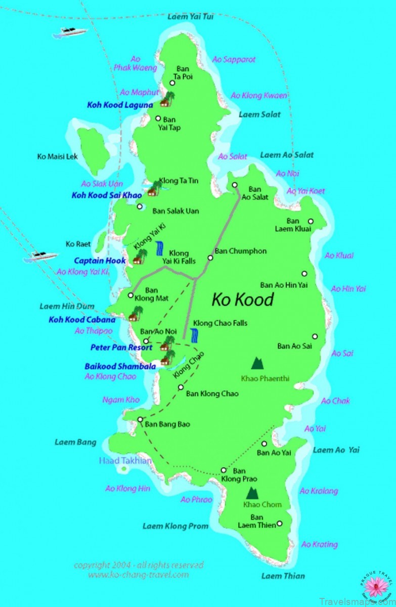map of koh kood thailand soneva kiri thailand 15