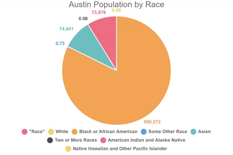 Austin Population by Race