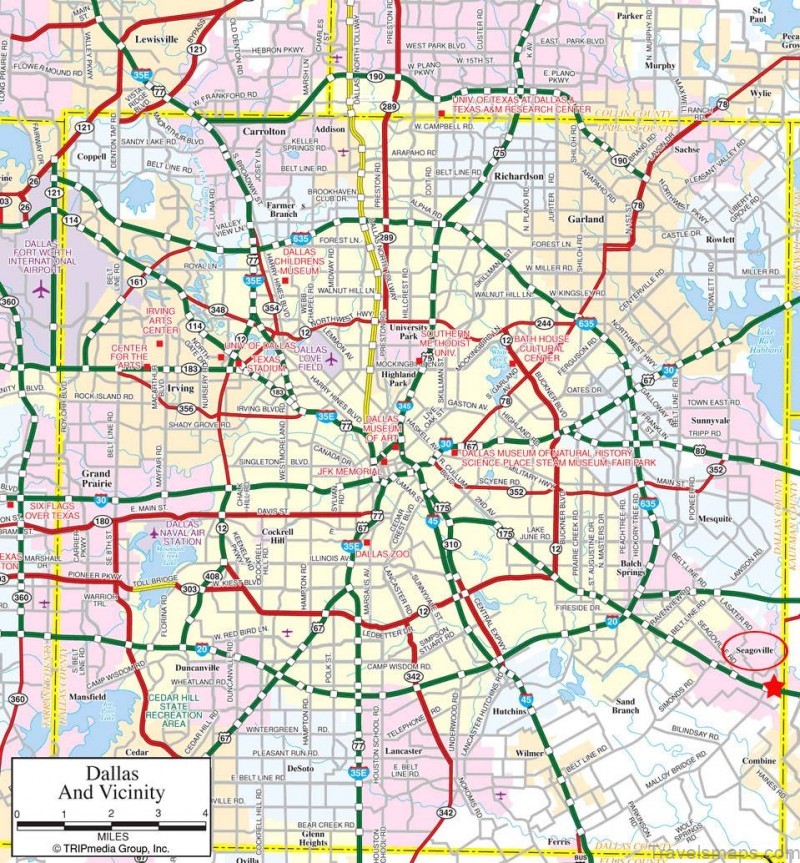 map of dallas dallas guide and statistics 2