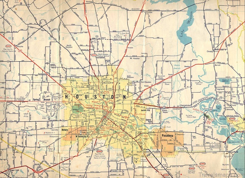 map of houston houston guide and statistics 2