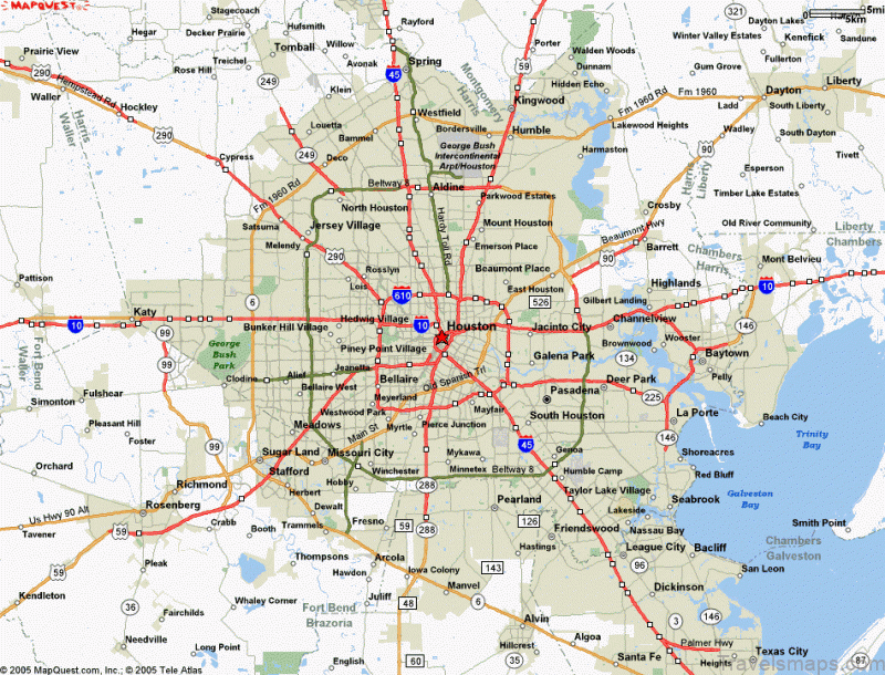 map of houston houston guide and statistics
