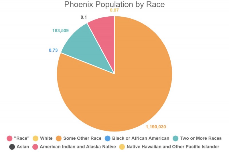 Phoenix Population by Race