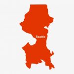 205 2051033 seattle washington seattle city map outline