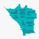 26 266085 map of the downtown seattle neighborhoods one center