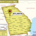atlanta ga location map