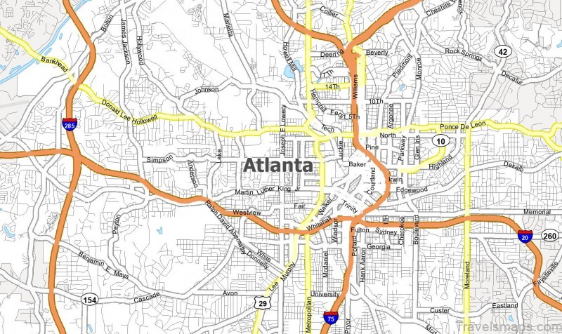atlanta map feature