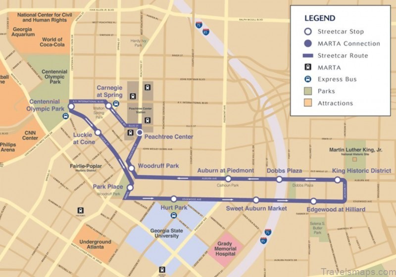 atlanta streetcar map