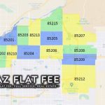 azflatfee mesa arizona zip code map 01