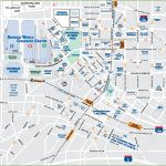 downtown atlanta tourist map