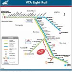 figure d 4 san jose santa clara valley light rail system map