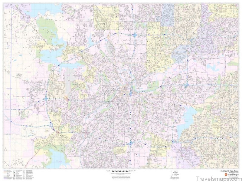 fort worth map 1