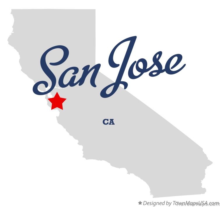 map of san jose ca