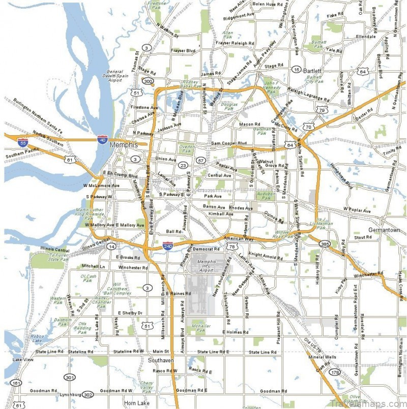 memphis map 1