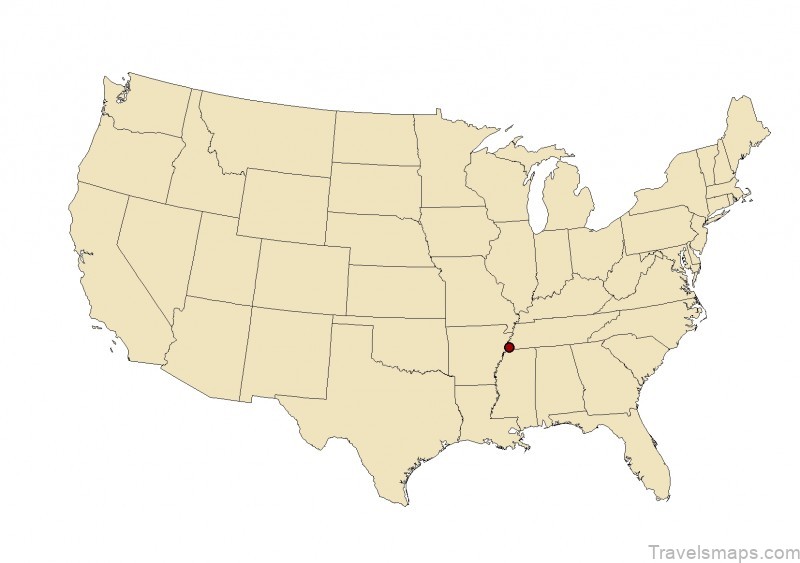 memphis map