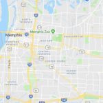 memphis tn map