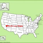 north las vegas location on the us map