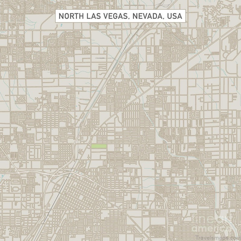 North Las Vegas Map - North Las Vegas Guide - TravelsMaps.Com