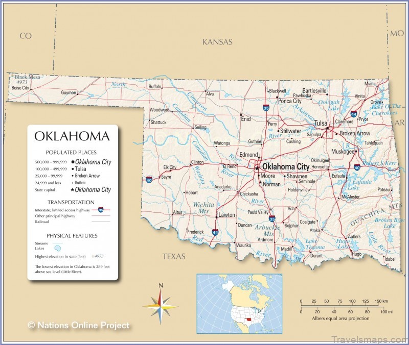 oklahoma map