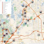 orlando attractions map large