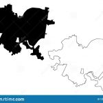 pittsburgh city map vector pittsburgh city united states cities united states america usa city map vector illustration scribble 139291241
