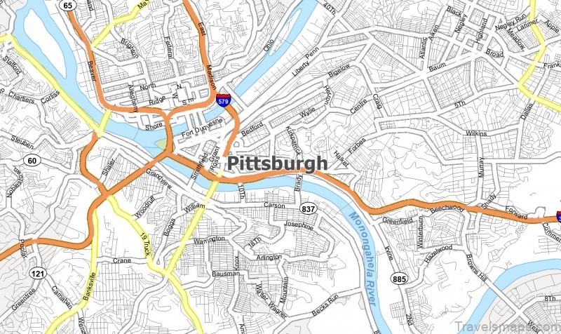 pittsburgh map feature
