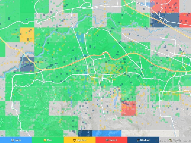 san jose costa rica neighborhood map
