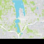 urban vector city map of olympia usa washington state capital 2bj5jk6