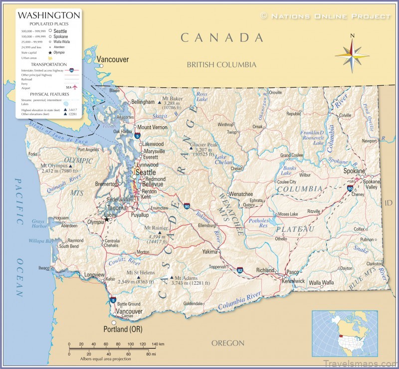 washington map