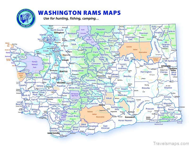 washington rams maps