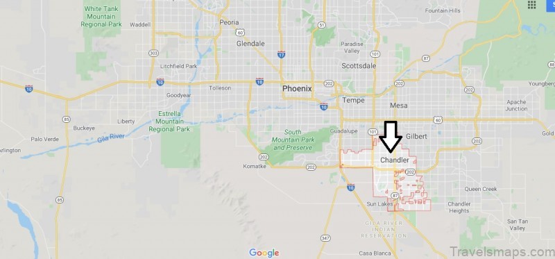 where is chandler arizona what county is chandler in